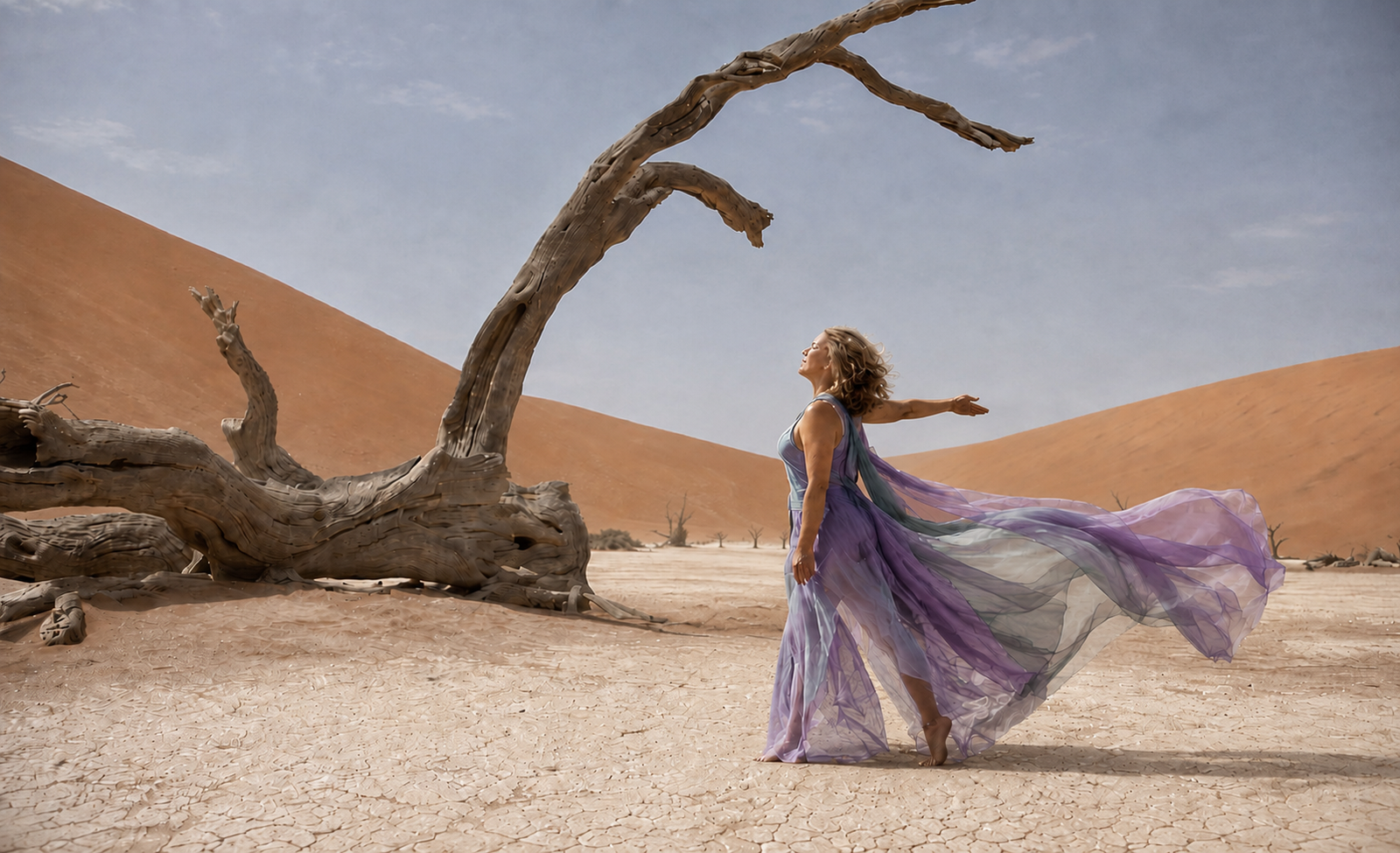 Photo of Lilach in the Desert